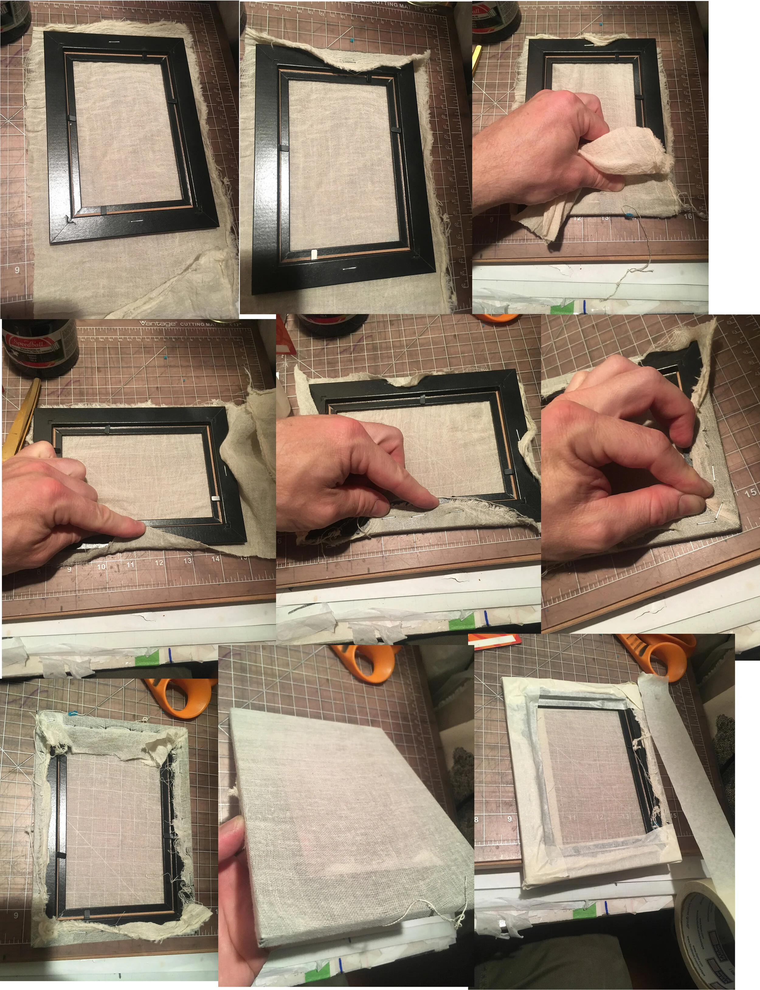 Screen printing top at home